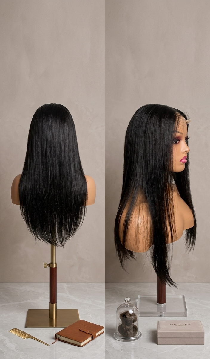 Signature Sleek Collection: Premium Single Drawn Straight